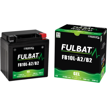 Akumulator Fulbat YB10L-A2/B2 FB10L-A2/B2 GEL 12V 11.6Ah 120A P+